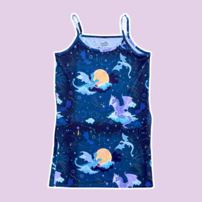 Celestial Dragons Bamboo Pajama Nightgown