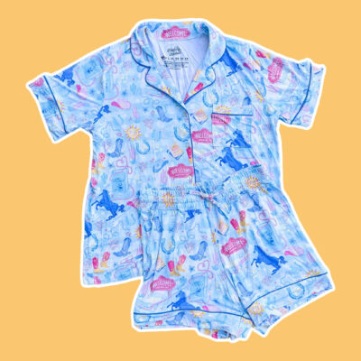 Cowboy Romance Bamboo Pajama Set