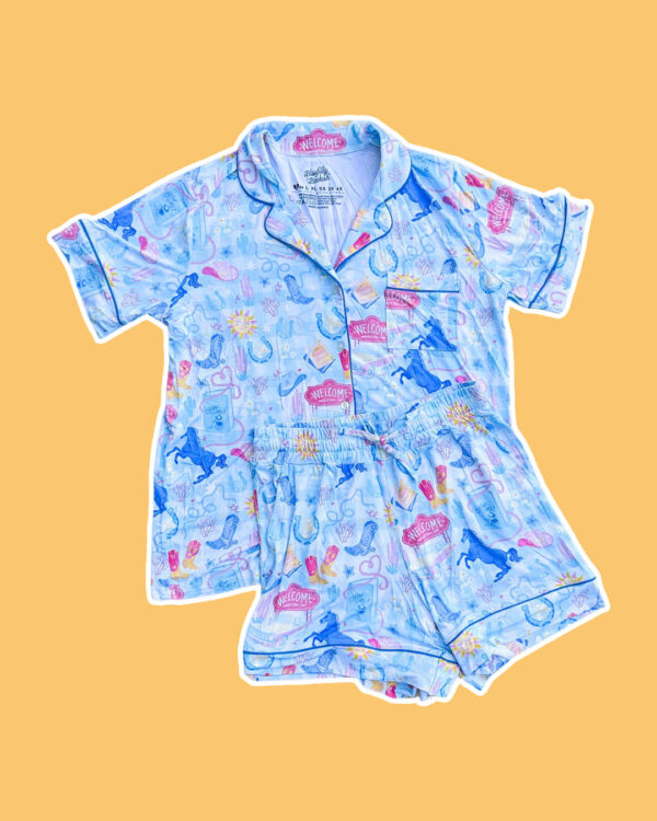 Cowboy Romance Bamboo Pajama Set
