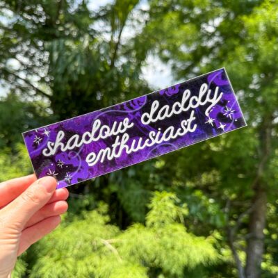 Shadow Daddy Enthusiast Bumper Sticker