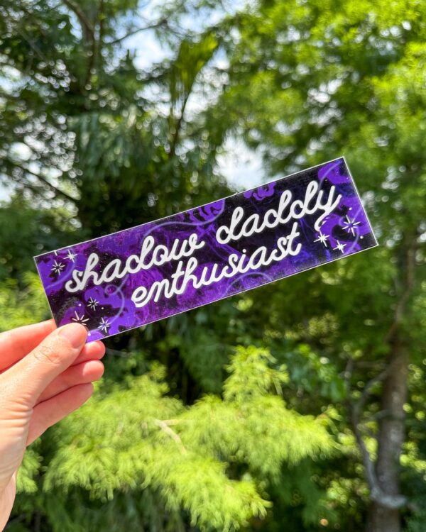 Shadow Daddy Enthusiast Bumper Sticker - Image 2