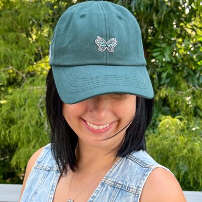Minimalist Fairy Wings Dad Hat
