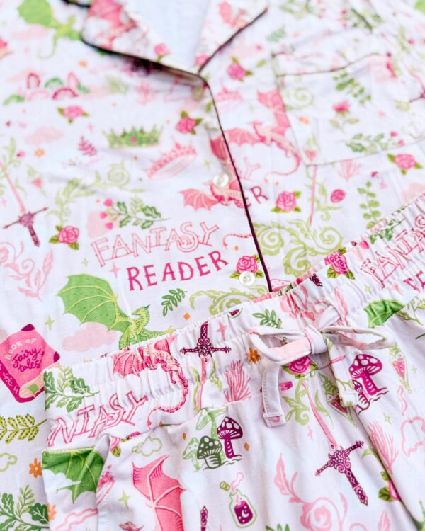 Fantasy Reader Bamboo Pajama Set - Image 2