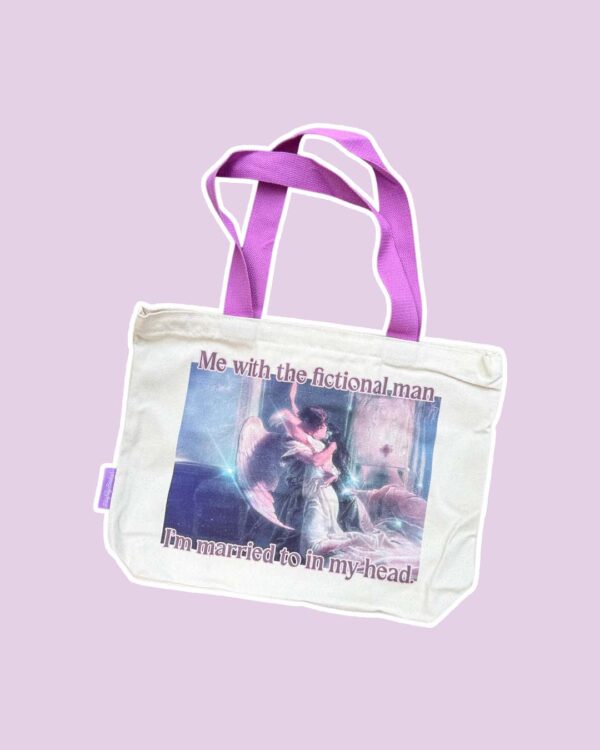 Fictional Man Fine Art Tote Bag