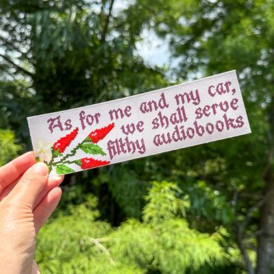 Filthy Audiobooks Verse Bumper Sticker