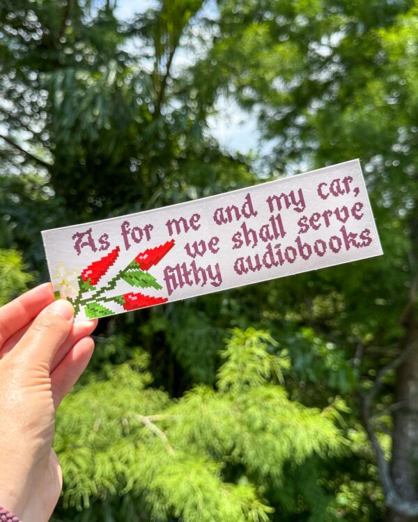 Filthy Audiobooks Verse Bumper Sticker - Image 2