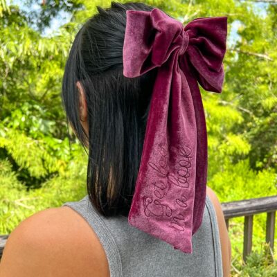 Get Lost in a Book Bow Clip