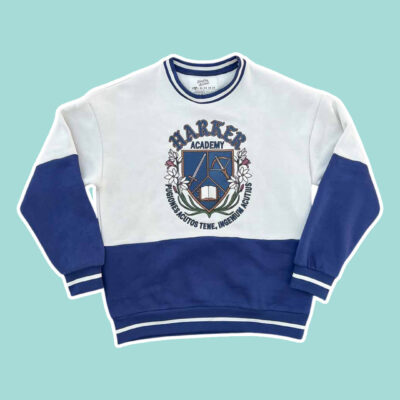 Harker Academy Embroidered Dual-Tone Sweatshirt
