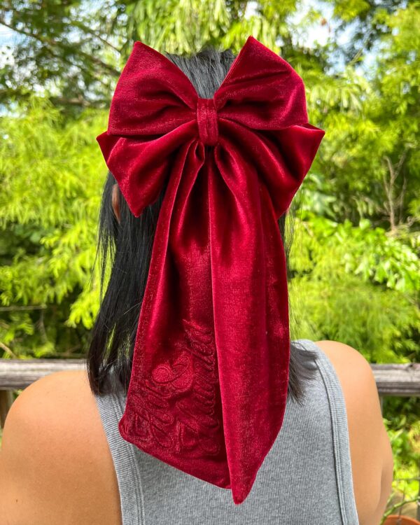 Hot & Haunted Bow Clip - Image 2