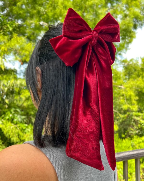 Hot & Haunted Bow Clip - Image 3