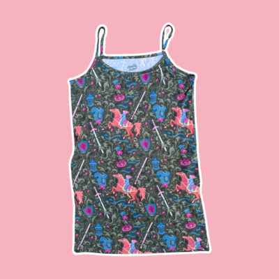 Lady Knight Bamboo Pajama Nightgown