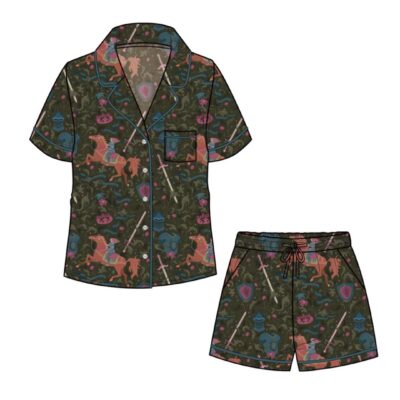 *PRE-ORDER* Lady Knight Bamboo Shorts Pajama Set