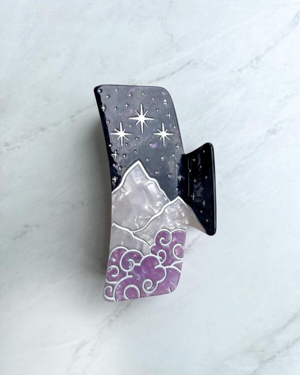 Night Court Hair Claw Clip - Image 4