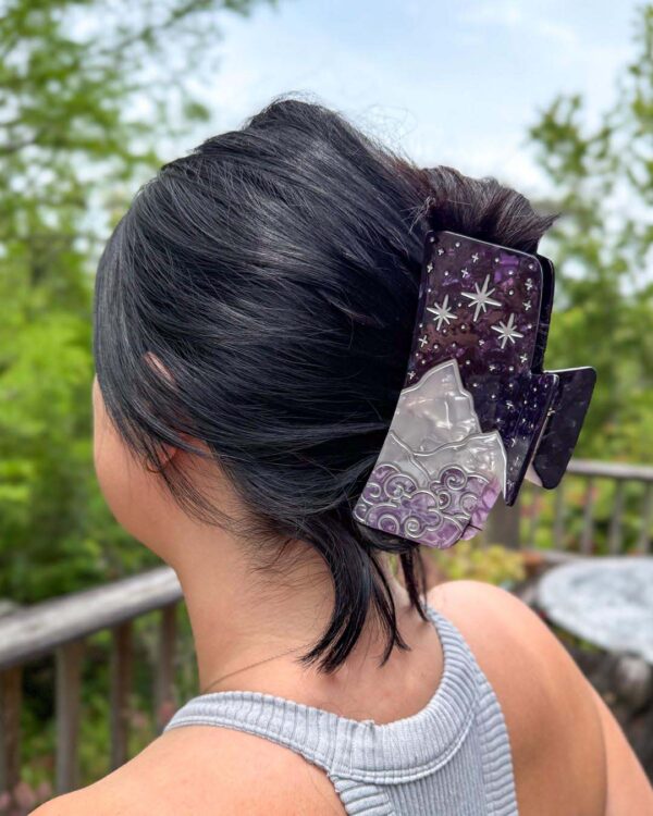 Night Court Hair Claw Clip - Image 2