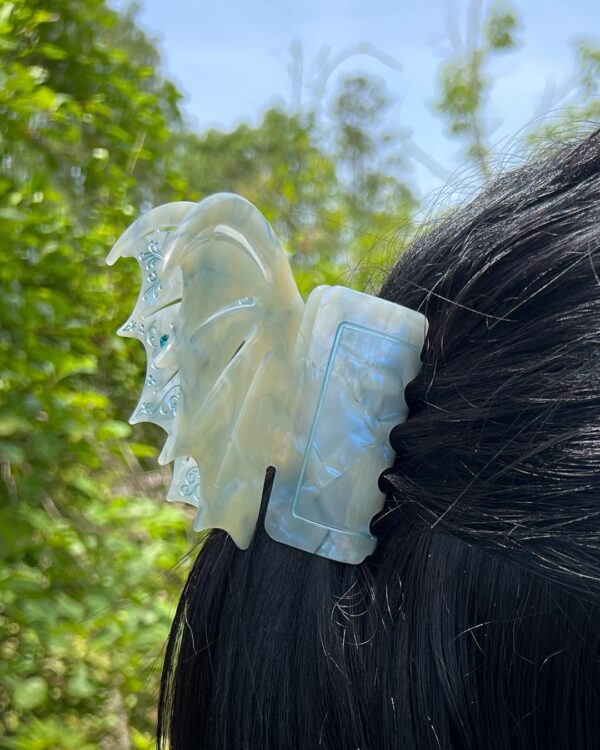 Bat Boys Claw Clip - Pastel Blue - Image 6