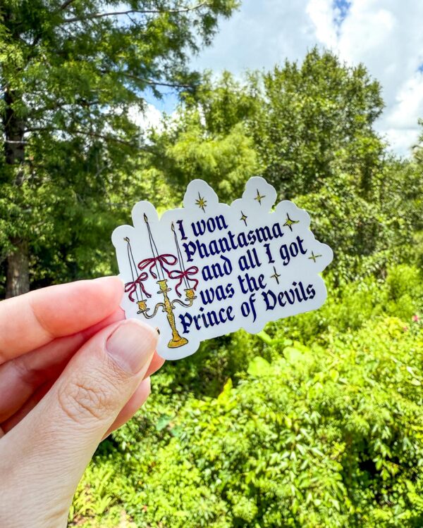 Phantasma Glitter Sticker - Image 2