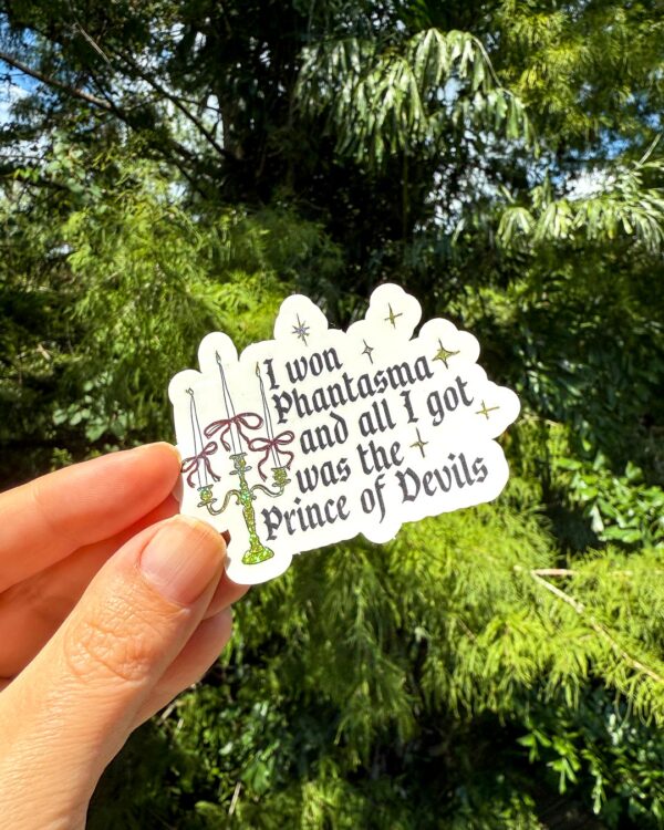 Phantasma Glitter Sticker - Image 3