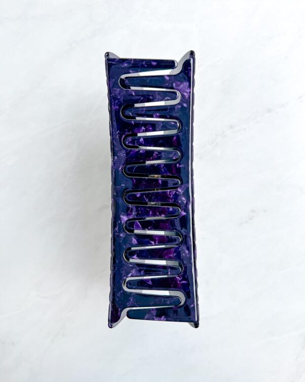 Dragon Scales XL Hair Claw Clip - Purple - Image 8