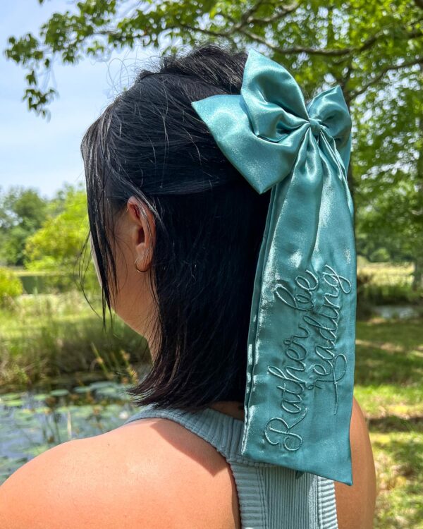 Rather Be Reading Hair Bow Clip - Image 8