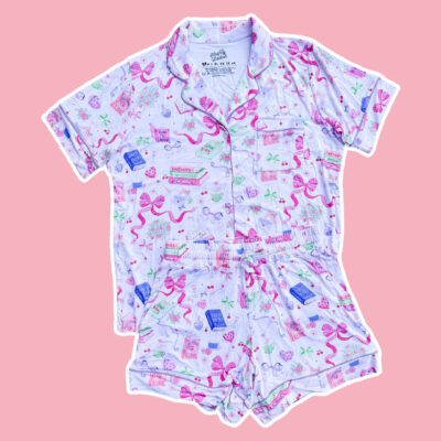 Romance Tropes Bamboo Pajama Set