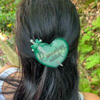 Romantasy Addict French Barrette Clip - Image 5