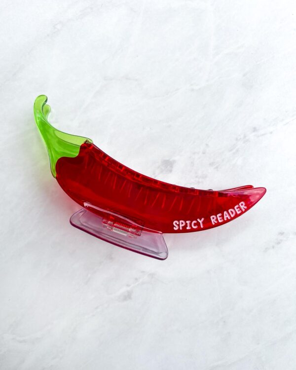 Spicy Reader Clear Hair Claw Clip - Image 6