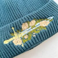 Sword Rib Knit Beanie - Image 6