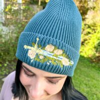 Sword Rib Knit Beanie - Image 3