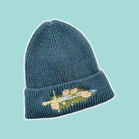 Sword Rib Knit Beanie