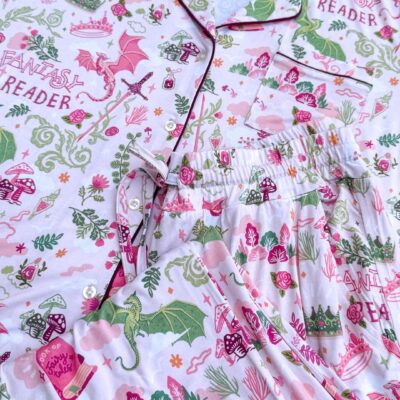 *PRE-ORDER* Fantasy Reader Bamboo Long Pants Pajama Set