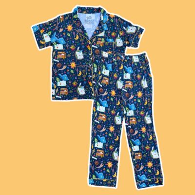 Wizard Pendragon’s Baubles Bamboo Long Pants Pajama Set