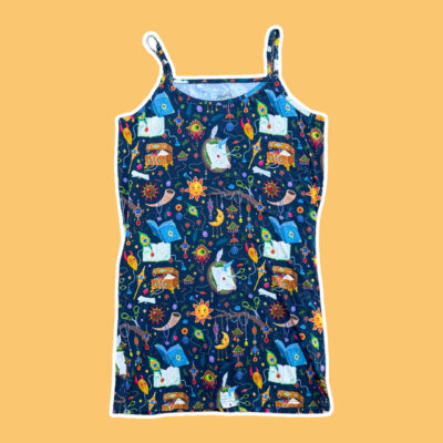 Wizard Pendragon’s Baubles Bamboo Pajama Nightgown