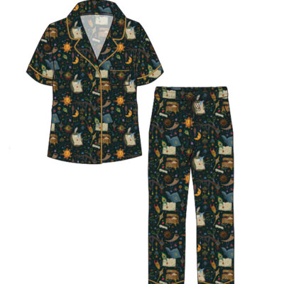 *PRE-ORDER* Wizard Pendragon’s Baubles Bamboo Long Pants Pajama Set