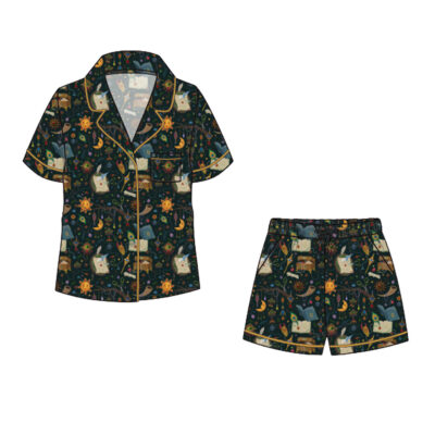 *PRE-ORDER* Wizard Pendragon’s Baubles Bamboo Shorts Pajama Set