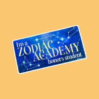 Zodiac Academy Bumper Sticker