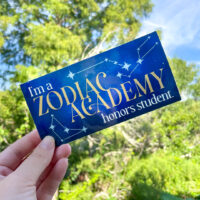 Zodiac Academy Bumper Sticker - Image 3